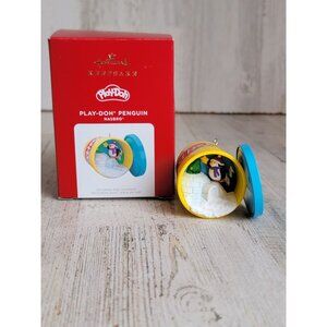 Hallmark Play-Doh penguin Hasbro‎ ornament Xmas